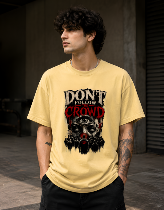 Surreal Eye Graphic Oversized Streetwear T-Shirt