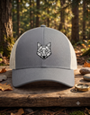 Geometric Wolf Design Trucker Cap