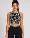 Women's AOP Sports Crop Top