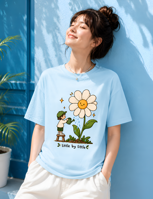 Little by Little Daisy Unisex Tee