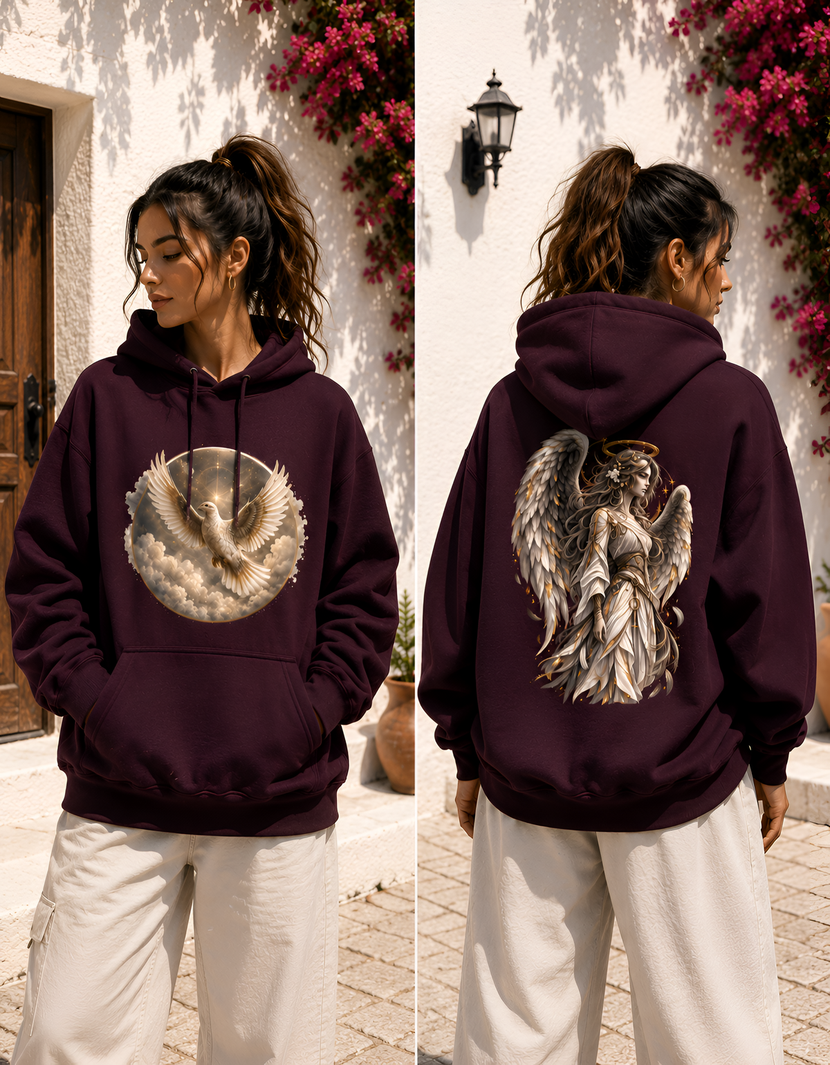 Ethereal Angel Unisex Hoodie
