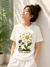 Little by Little Daisy Unisex Tee